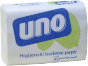 Toalet papir listici BELI - PAKO